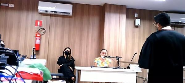  Maria Nerci confessa que matou a filha Izadora Mour&atilde;o durante depoimento em Pedro II.(Imagem:Reprodu&ccedil;&atilde;o )