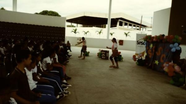 Sesc realiza atividades em comemora&ccedil;&atilde;o ao Dia do Palha&ccedil;o.(Imagem:FlorianoNews)