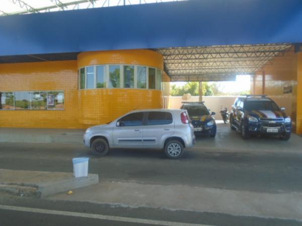 Ve&iacute;culo trasportava aves silvestres(Imagem:FlorianoNews)