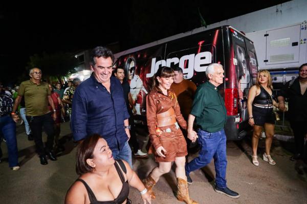 Ciro Nogueira com Ivanária e Themístocles: