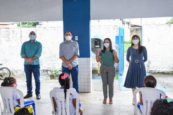  Educa&ccedil;&atilde;o municipal de Floriano abre o ano letivo de 2022 com aula inaugural.(Imagem:Secom)