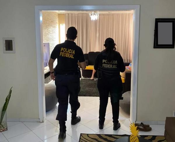  PF cumpre mandados contra suspeitos de obter mais de R$ 12 milh&otilde;es de 300 v&iacute;timas em esquema de pir&acirc;mide.(Imagem:Divulga&ccedil;&atilde;o/PFPI )
