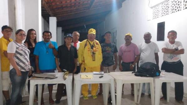 Reuni&atilde;o do Projeto Amarelinho e envolvidos no show Gente Nossa(Imagem:FlorianoNews)