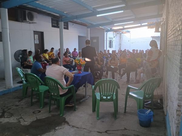 Assembleia do SINTE Floriano discute hor&aacute;rio pedag&oacute;gico com secret&aacute;rios municipais(Imagem:FlorianoNews)
