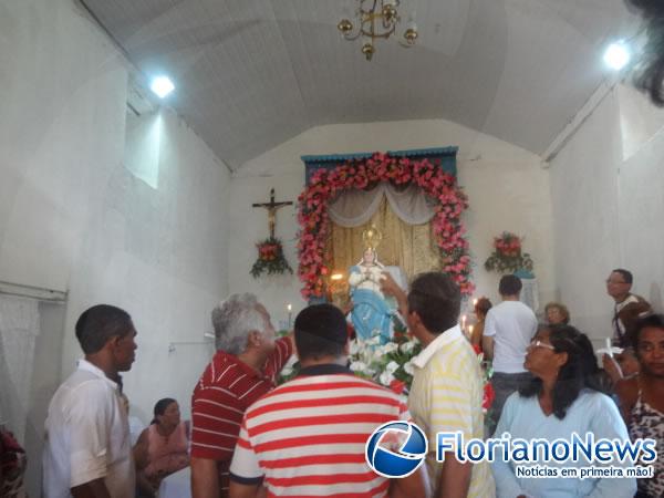 Festejos de Nossa Senhora da Concei&ccedil;&atilde;o &eacute; encerrado na localidade Manga.(Imagem:FlorianoNews)