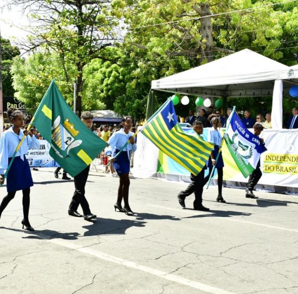 Poder Legislativo marca presença do Desfile Cívico da Independência do Brasil.(Imagem:Reprodução/Instagram)