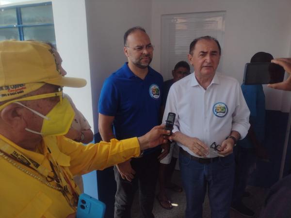 Candidatos Ant&ocirc;nio Reis e Joab Curvina da Coliga&ccedil;&atilde;o 