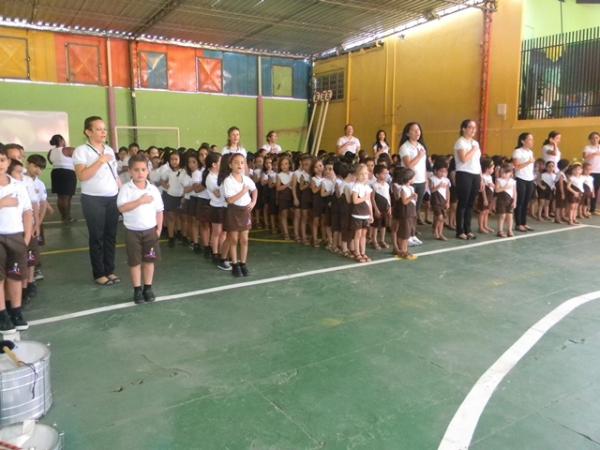 Escola Pequeno Pr&iacute;ncipe inicia atividades comemorativas da Semana da P&aacute;tria.(Imagem:EPP)