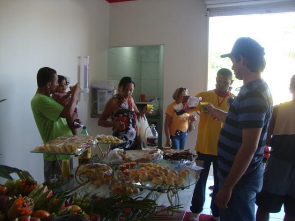 caf&eacute; da manh&atilde; com os clientes para inaugura&ccedil;&atilde;o(Imagem:reda&ccedil;&atilde;o)