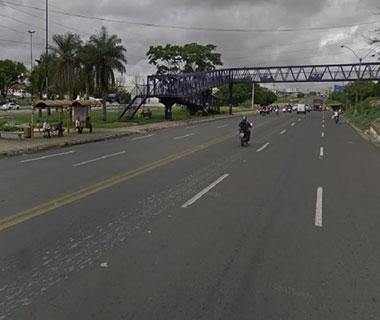 Idoso morre ao atravessar a BR 343 e condutor foge sem prestar socorro
