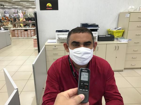F. Costa, gerente da filial Para&iacute;ba em Floriano (Imagem:FlorianoNews)