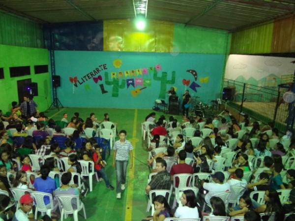Escola Pequeno Pr&iacute;ncipe realizou o V Literarte Nordeste. (Imagem:FlorianoNews)