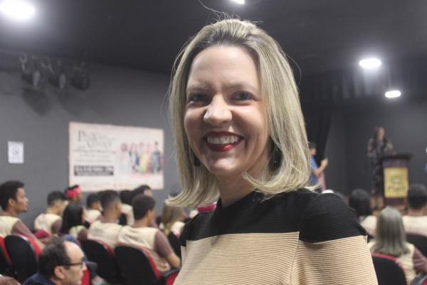 Fl&aacute;via Portela, diretora comercial e de marketing da Rede Clube.(Imagem: Laura Moura /G1)