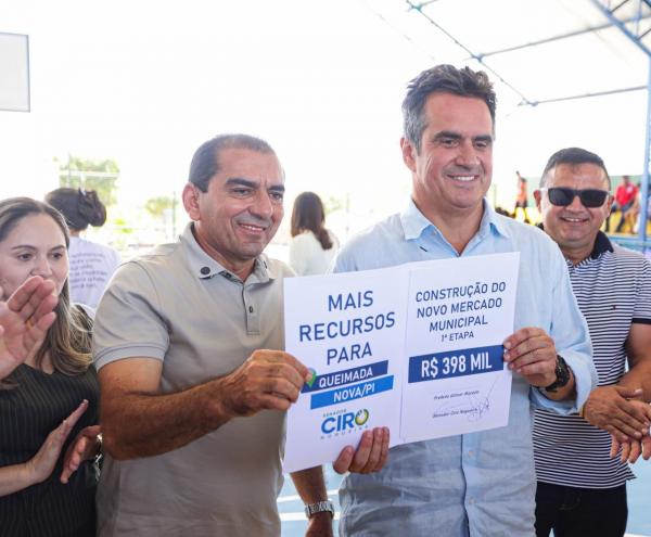 Ciro Nogueira refor&ccedil;a parcerias e amplia investimentos em visita a Queimada Nova e Madeiro(Imagem:Ascom)