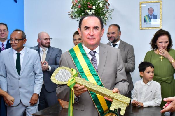 Prefeito de Floriano, Ant&ocirc;nio Reis(Imagem:Ricardo Alves)