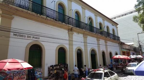 Museu do Piau&iacute;, no Centro de Teresina.(Imagem:Lucas Marreiros/g1)