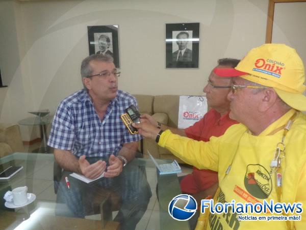 Jo&atilde;o Vicente Claudino concede entrevista ao Portal FlorianoNews e fala sobre rompimento pol&iacute;tico.(Imagem:FlorianoNews)