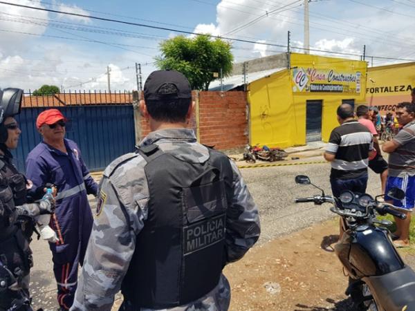 Assalto em loja de construção deixa suspeito morto e outro ferido.(Imagem:Cidadeverde.com)