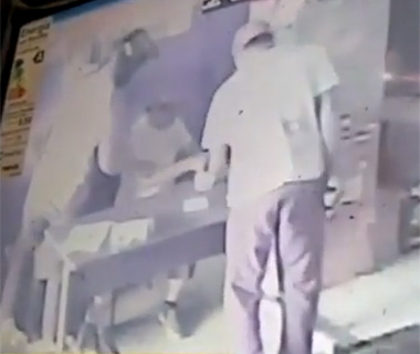 Imagens de assalto a depósito de bebidas são repassadas à Polícia Civil de Floriano