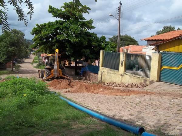 Iniciada a 2ª etapa de ampliação da rede de distribuição de água em Barão de Grajaú.(Imagem:ASCOM)