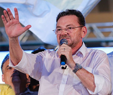Em convenção, Wilson alerta para "fuxicada" e "fakenews"