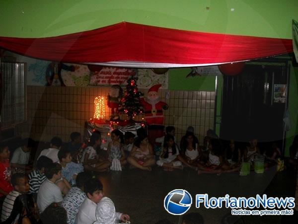 Escola Pequeno Pr&iacute;ncipe encerrou ano letivo com III Noite do Pijama.(Imagem:FlorianoNews)