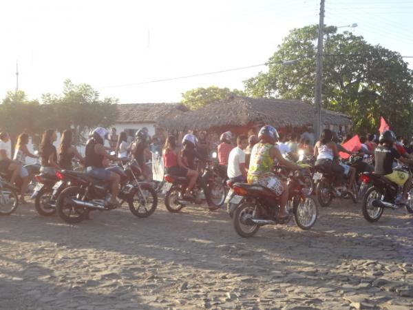 PR realizou carreata em Bar&atilde;o de Graja&uacute;.  (Imagem:FlorianoNews)