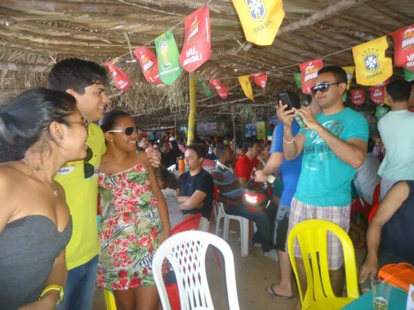 En&eacute;as Maia participa do festival de ver&atilde;o em Bar&atilde;o de Graja&uacute;.(Imagem:Jaquelina Nascimento)
