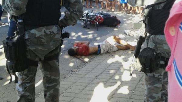 Suspeito &eacute; morto e outro fica ferido em persegui&ccedil;&atilde;o policial em Floriano.(Imagem:Reprodu&ccedil;&atilde;o)