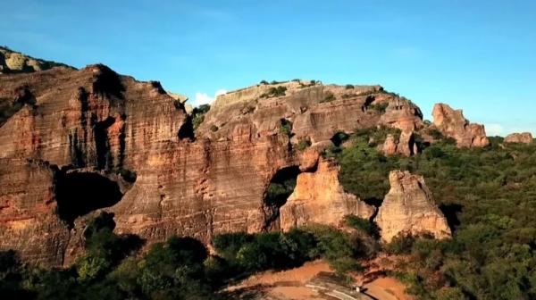  Serra da Capivara tem cen&aacute;rios deslumbrantes.(Imagem: Terra da Gente )