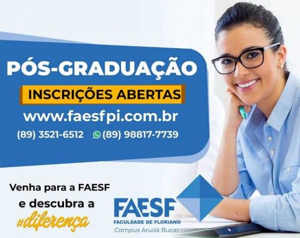 Faça sua inscrição gratuita para cursos de Pós-Graduação na FAESF