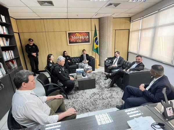 Sejus e Justiça Federal buscam parceria para levar benefícios aos internos do sistema prisional(Imagem:Divulgação)
