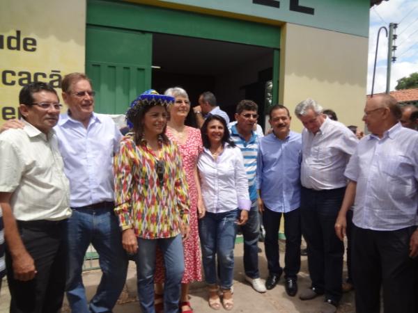 Roseana Sarney &eacute; recebida com festa em Bar&atilde;o de Graja&uacute;.(Imagem:FlorianoNews)