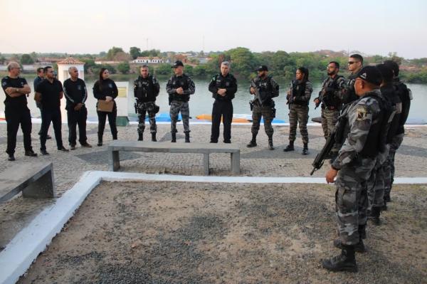 Opera&ccedil;&atilde;o foi realizada em Floriano e contou com apoio de equipes da Pol&iacute;cia Militar.(Imagem: Divulga&ccedil;&atilde;o)