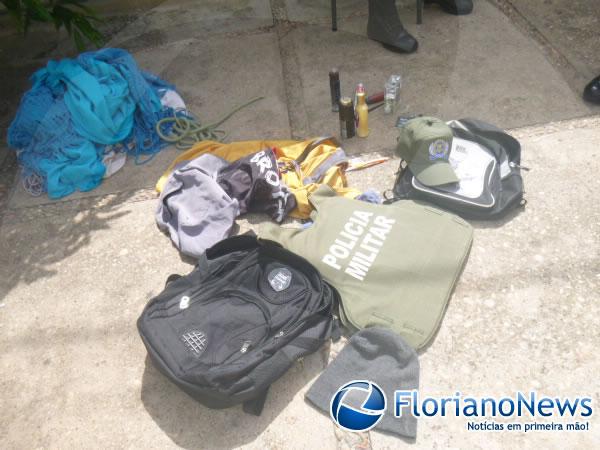 Moto furtada de residência é recuperada pela Polícia Militar de Floriano.(Imagem:FlorianoNews)
