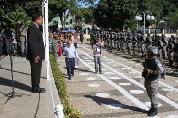 Solenidade de entrega dos diplomas do o 60&ordm; Curso de Instru&ccedil;&atilde;o e Nivelamento de Conhecimento.(Imagem:Ascom SSP/PI)