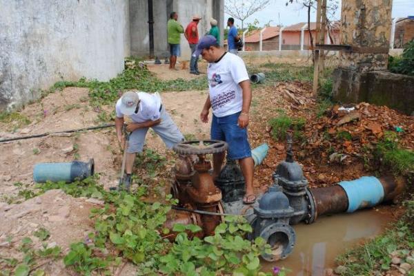 Prefeitura de Barão de Grajaú dá início às obras de ampliação da rede de distribuição de água.(Imagem:ASCOM)