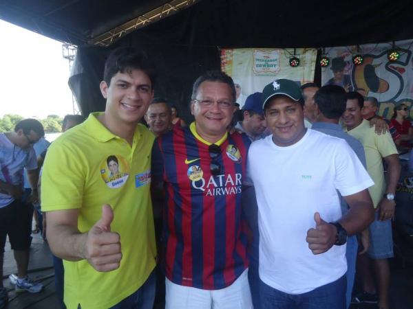 En&eacute;as Maia participa do festival de ver&atilde;o em Bar&atilde;o de Graja&uacute;.(Imagem:Jaquelina Nascimento)