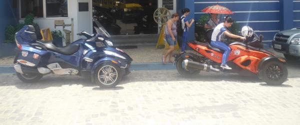Grupo de amigos realizam turnê com Can Am Spider e passam por Floriano.(Imagem:FlorianoNews)