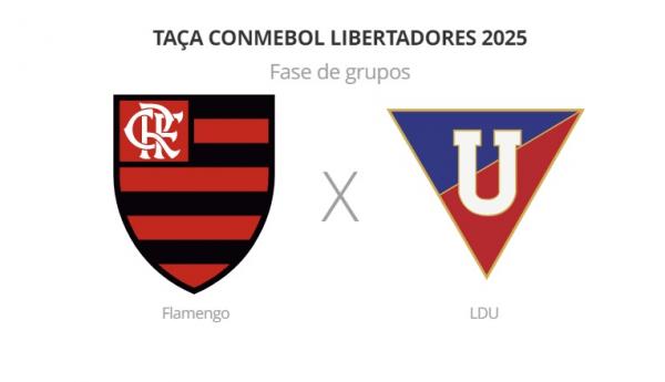 Flamengo x LDU: onde assistir ao vivo, horário e escalações