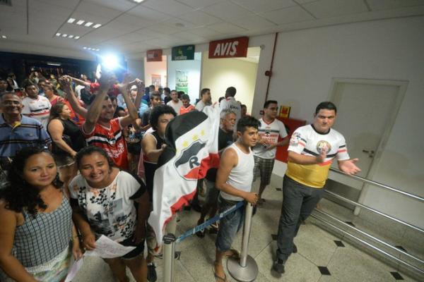 Galo desembarca em Teresina, e Toty minimiza derrota:Gols fundamentais