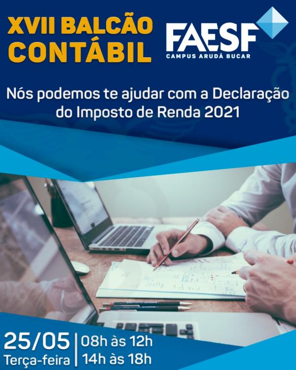 FAESF realiza XVII Balc&atilde;o Cont&aacute;bil(Imagem:Divulga&ccedil;&atilde;o)