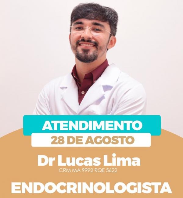 Dr. Lucas Lima - Endocrinologista(Imagem:Divulga&ccedil;&atilde;o)