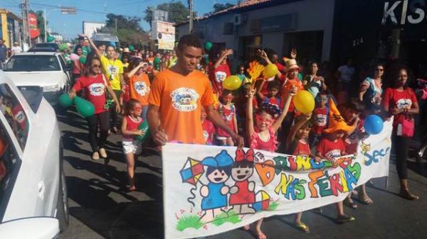 SESC realiza Colônia de Férias do Projeto Brincando nas Férias em Floriano