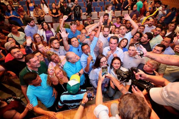  Joel anuncia Jeov&aacute; Alencar como pr&eacute;-candidato a vice e Ciro fala em refor&ccedil;o na chapa de oposi&ccedil;&atilde;o(Imagem:Ascom)