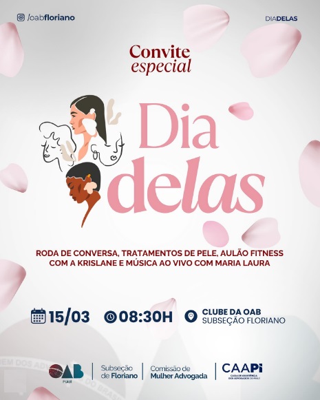 Comissão da Mulher Advogada da OAB Floriano promove evento especial para advogadas