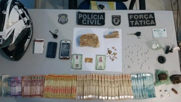 Pescador é preso em hotel após esconder crack na mochila da filha
