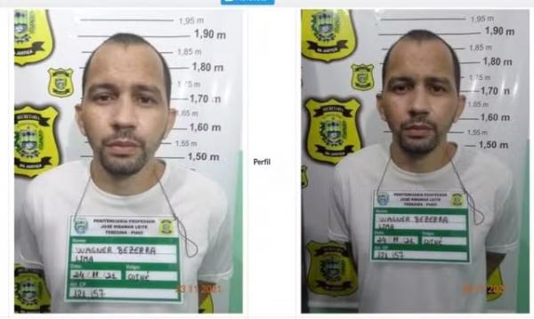 Wagner Bezerra Lima fugiu na manh&atilde; de sexta-feira (8).(Imagem:Reprodu&ccedil;&atilde;o)