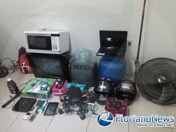  Pol&iacute;cia Civil realiza opera&ccedil;&atilde;o e recupera diversos objetos furtados de resid&ecirc;ncia.(Imagem:FlorianoNews)