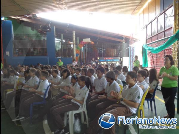Música e descontração marcam Festival de Paródias da Escola Pequeno príncipe.(Imagem:FlorianoNews)